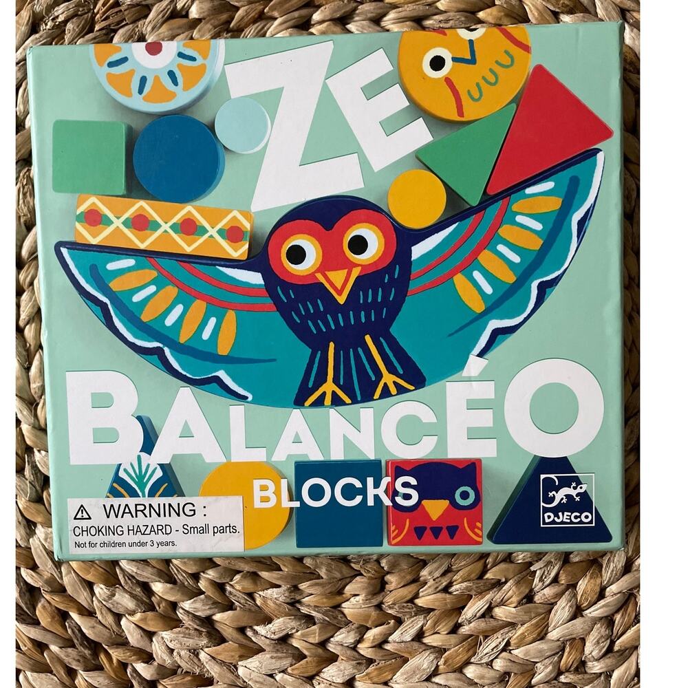 Djeco Ze Balanceo Blocks- Wooden Balance Game